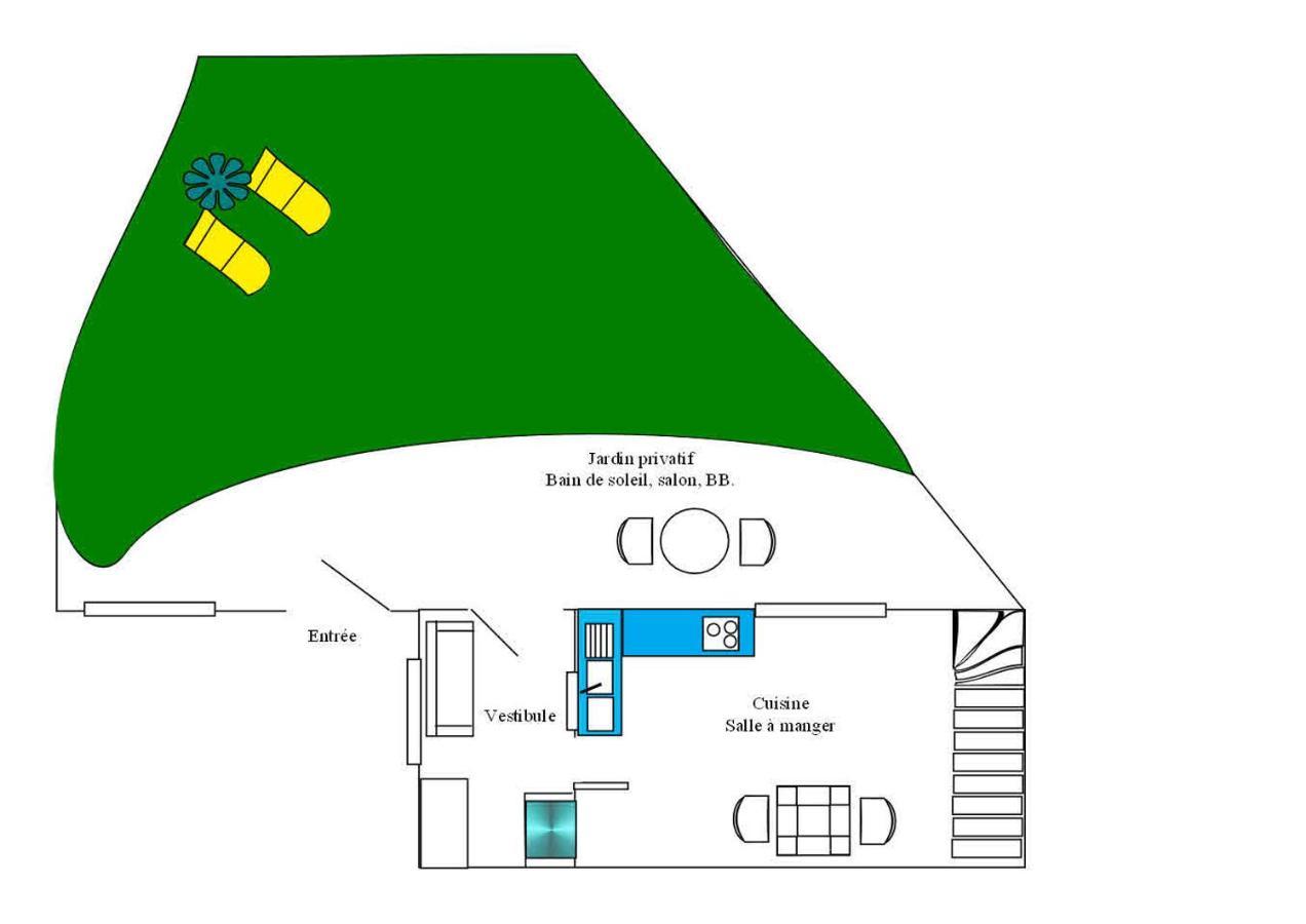 Neizhig Koad Petit Nid En Bois Villa Peaule Exterior foto